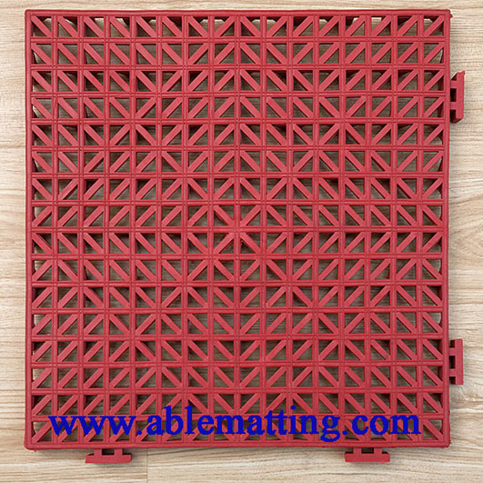 Wet Area Safety Matting Interlocking Pvc Tile