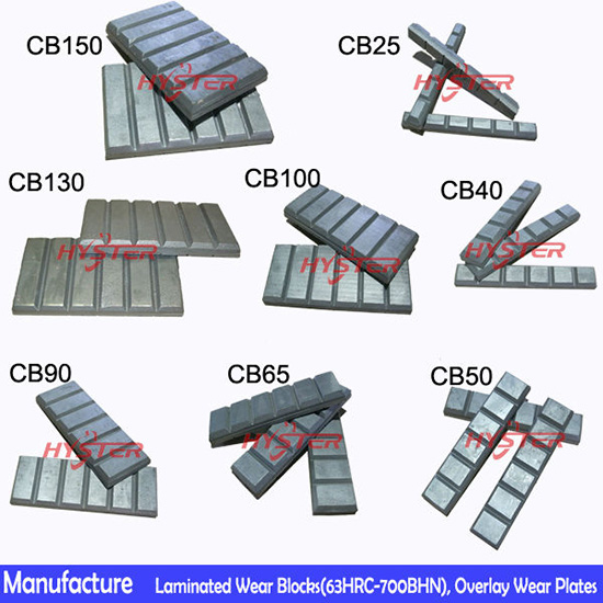 White Iron Chockblock Laminated Wear Button For Bucket Protection