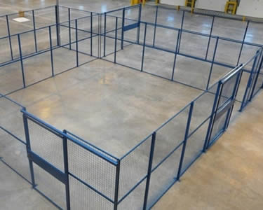 Wire Mesh Partitions For Restricted Areas