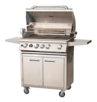 Wl107 Wilsan 4b Gas Grill Luxury Model