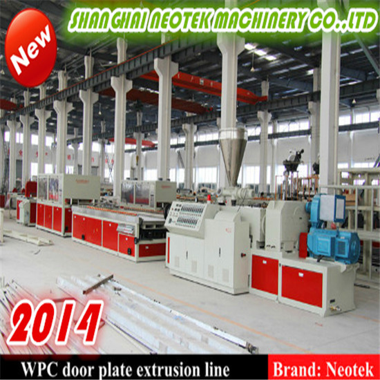 Wood Plastic 65288 Pvc Based 65289 Door Plate Extrusion Line