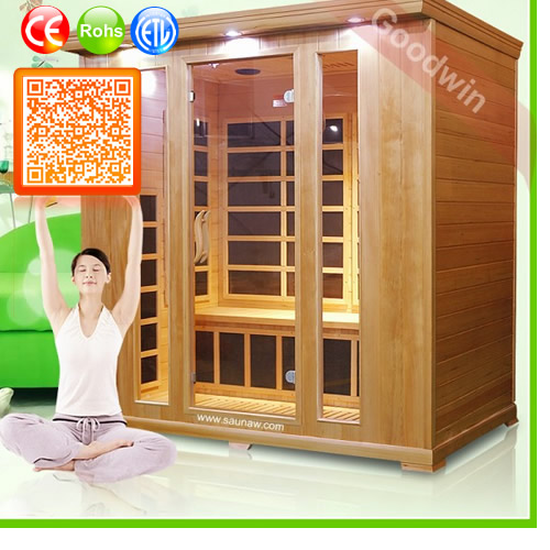 Wooden Infrared Sauna Cabin Ozone