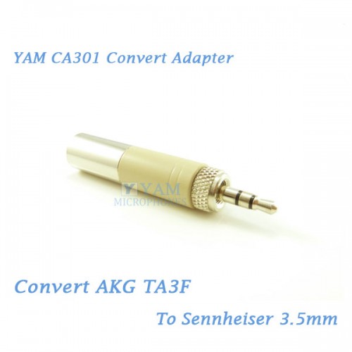 Yam Ca301 Convert Akg Ta3f To Sennheiser 3 5mm Wireless Bodypack Transmitter