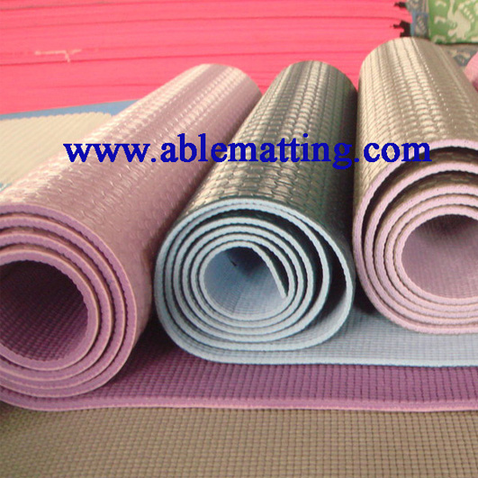 Yoga Mat Made Of Pvc Foam