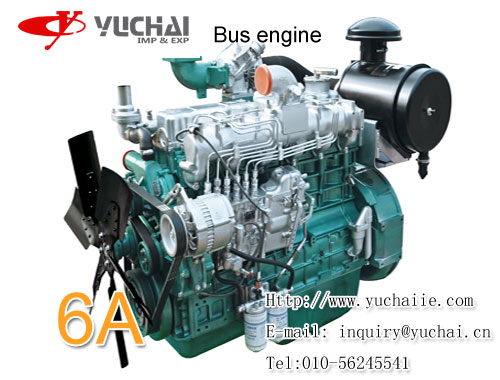 Yuchai Yc6a 199kw 2300rpm Bus Engine