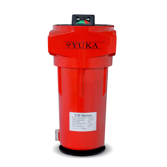 Yuka Brand Coalescing Compressed Air Filter Purification Supplier