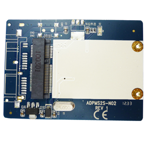 Zif 40pin Host To Msata Adapter