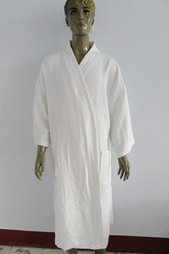 100 Cotton Waffle Kimono Bathrobe