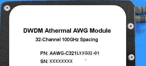 100ghz 200ghz Awg Dwdm Cwdm Oadm