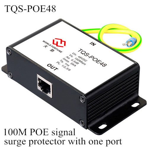 100m Poe Signal Surge Protector With One Port