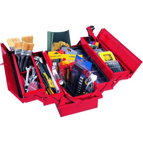 1010pcs Tool Set Metal Box