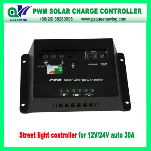 12 24v 30a Led Digital Display Pwm Solar Charge Controller
