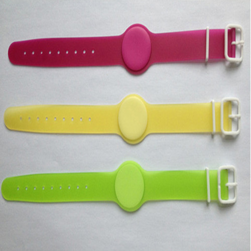 13 56mhz Silicone Rfid Wristband Watch