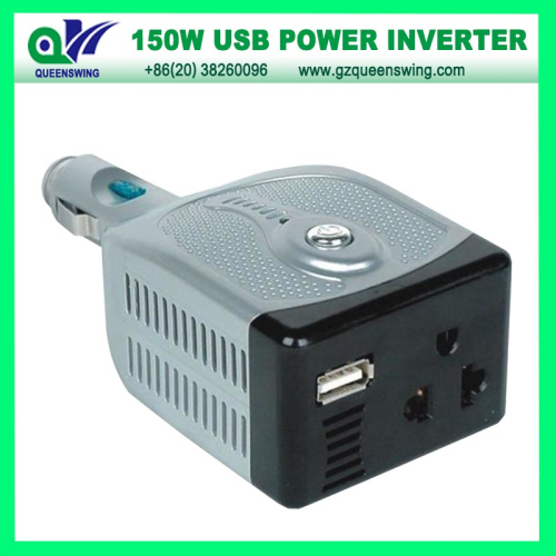 150w Car Inverter With Usb Charger Power