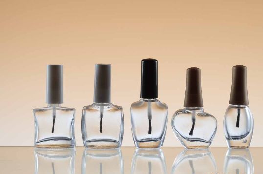 18ml Clear Nail Polish Bottle With Brush