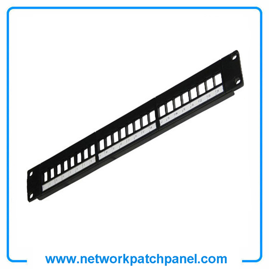 1u 19inch 180 Degree Horizontal 24 Port Modular Patch Panels