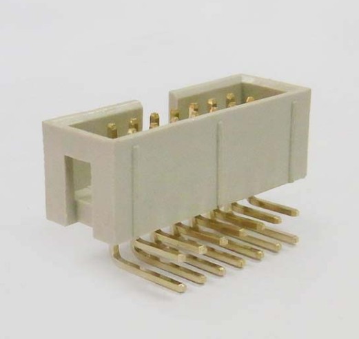 2 0 Box Header Grey Pbt Right Angel