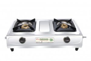 2 Burner Peacock Plus Gas Stove