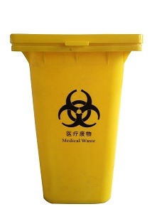 2014 240l Hot Sale Higher Quality Cheap Plastic Medical Waste Bin