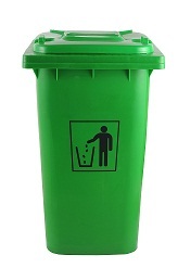 2014 240l Hot Sale Higher Quality Cheap Plastic Waste Bin