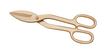 300mm Tin Shears Aluminum Bronze Nonsparking Scissors