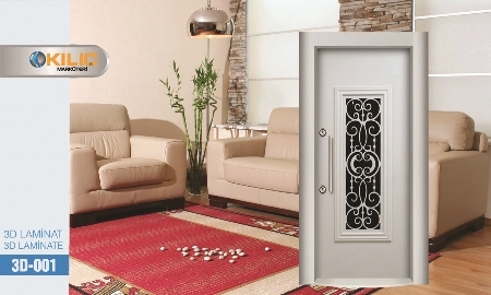 3d 001 Steel Security Door