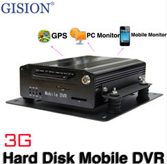 3g Mobile Dvr H 264 4ch Car Real Time Gps Track I O G Sensor Vehicle Suppor