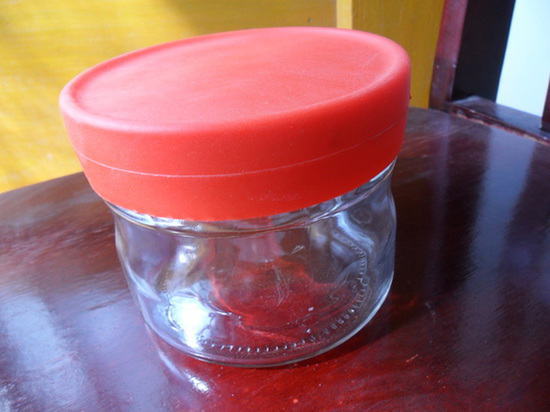 450ml High Quality Glass Jar Plastic Cap