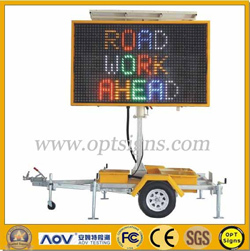 5 Color Led Full Matrix Portable Message Board