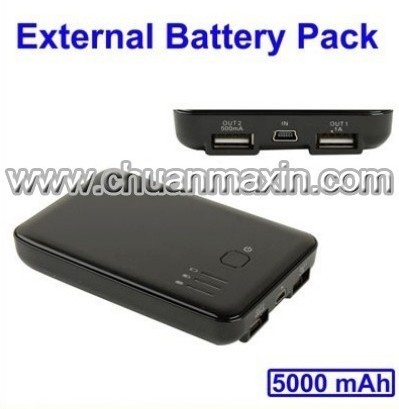 5000mah Dual Usb Power Bank