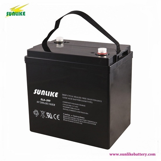 6v 200ah Agm Vrla Battery Maintenance Free For Ups Solar