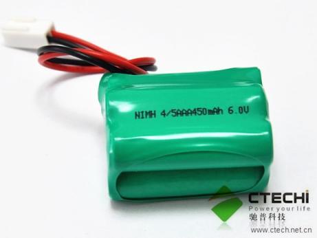 6v 450mah 4 5aaa Nimh Battery Pack