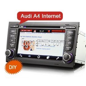 7 Audi A4 Special Car Dvd 3g Wifi Gps