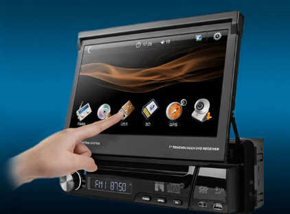 7 One Din Car Dvd Gps System