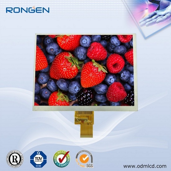 8 Tft Lcd Panel 1024 768 Industrial Monitor Display