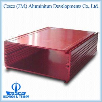 Aluminium Box With Red Anodizing