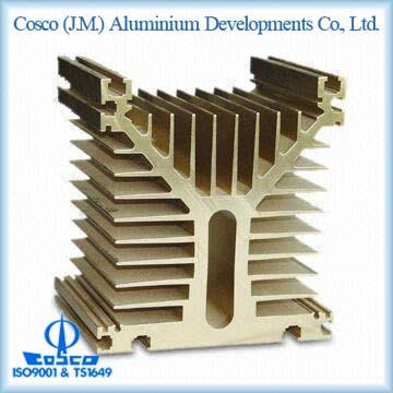 Aluminium Extrusion For Electronic Electrical Heatsink