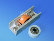 Aluminum Sliding Window Roller Wheel With Nylon Single