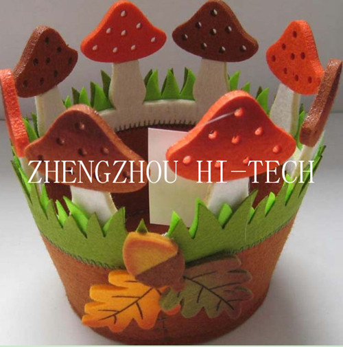 Art No 16 4136 Promotion Gift Autumn Felt Flowerpot Holder