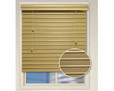 Bamboo Wood Insert Blinds