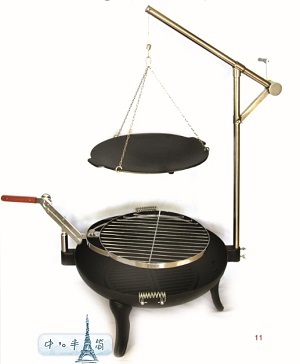 Bbq Grill Cast Iron Shengri Barbecue Fashion