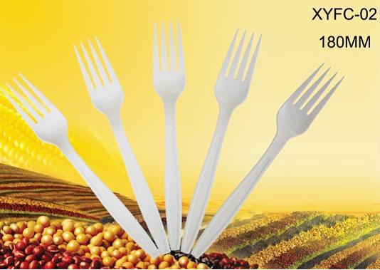 Biodegradable Disposable Corn Starch Fork