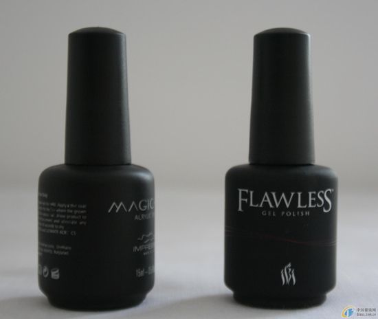 Black Nail Polish Bottle