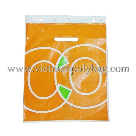 Block Head Plastic Carrier Bag