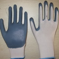 Blue Latex Coated Working Gloves Lg1506 6