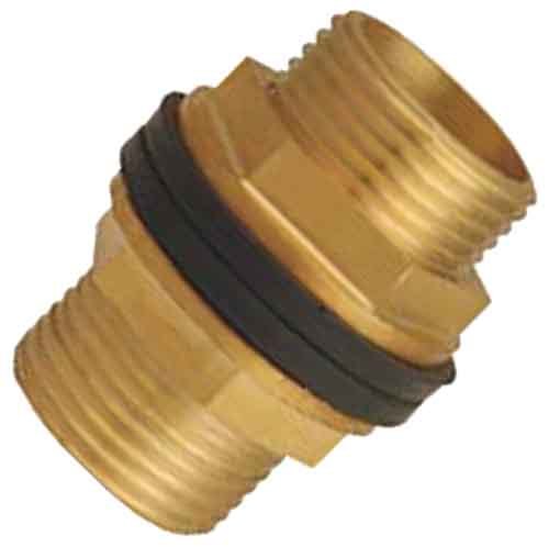 Brass Central Hexagonal Connectors