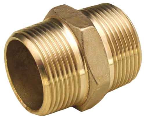 Brass Hexagonal Pipe Nipples