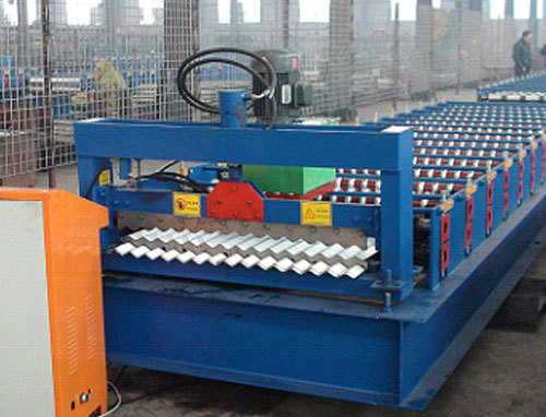 C21 Roof Plate Forming Machine