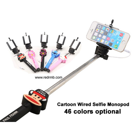 Camera Phone Handheld Cartoon Monopod Mickey Minnie Selfie Stick Telescopic