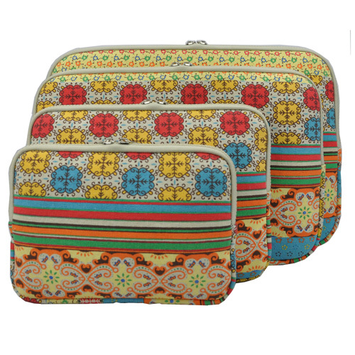 Canvas Bohemian Laptop Sleeve Bag